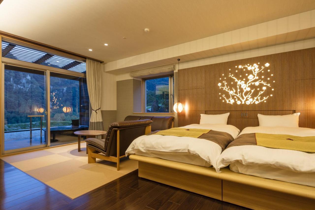 Okuhita Onsen Umehibiki Hotel Buitenkant foto