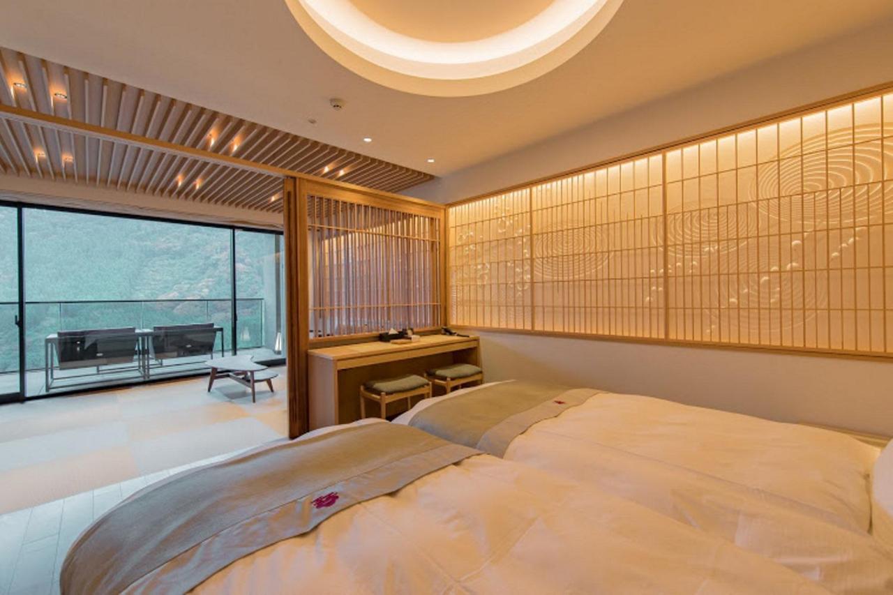 Okuhita Onsen Umehibiki Hotel Buitenkant foto