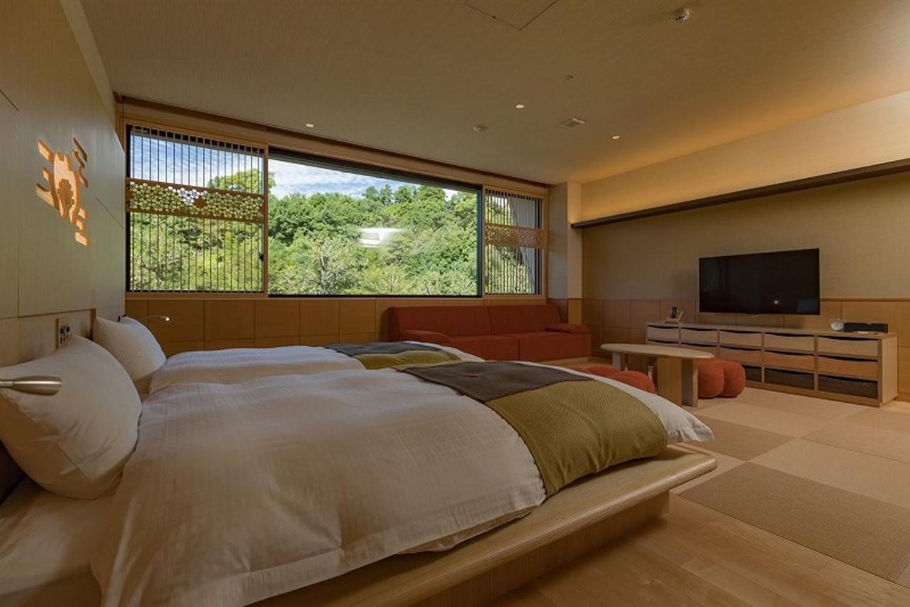 Okuhita Onsen Umehibiki Hotel Buitenkant foto