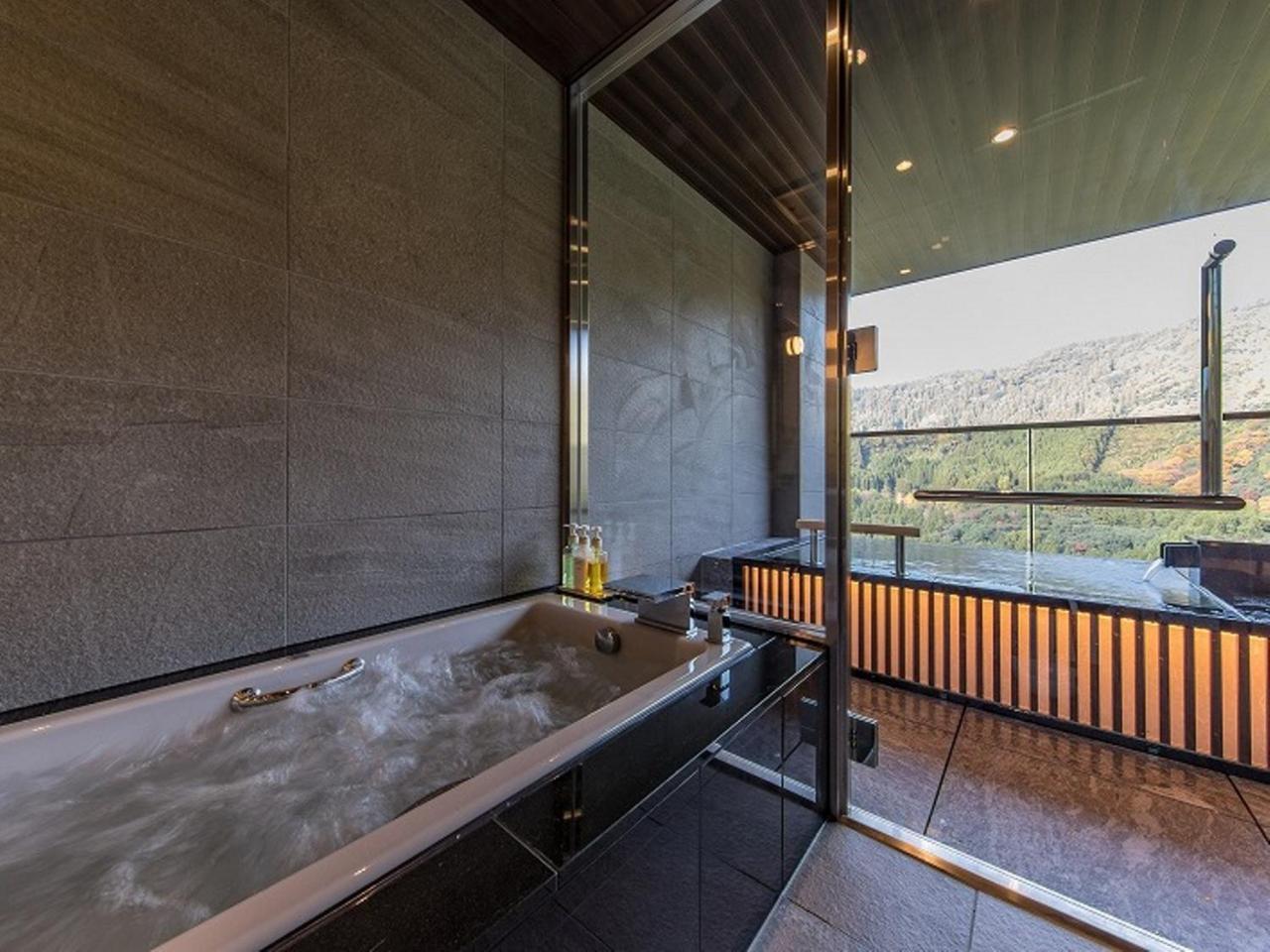 Okuhita Onsen Umehibiki Hotel Buitenkant foto